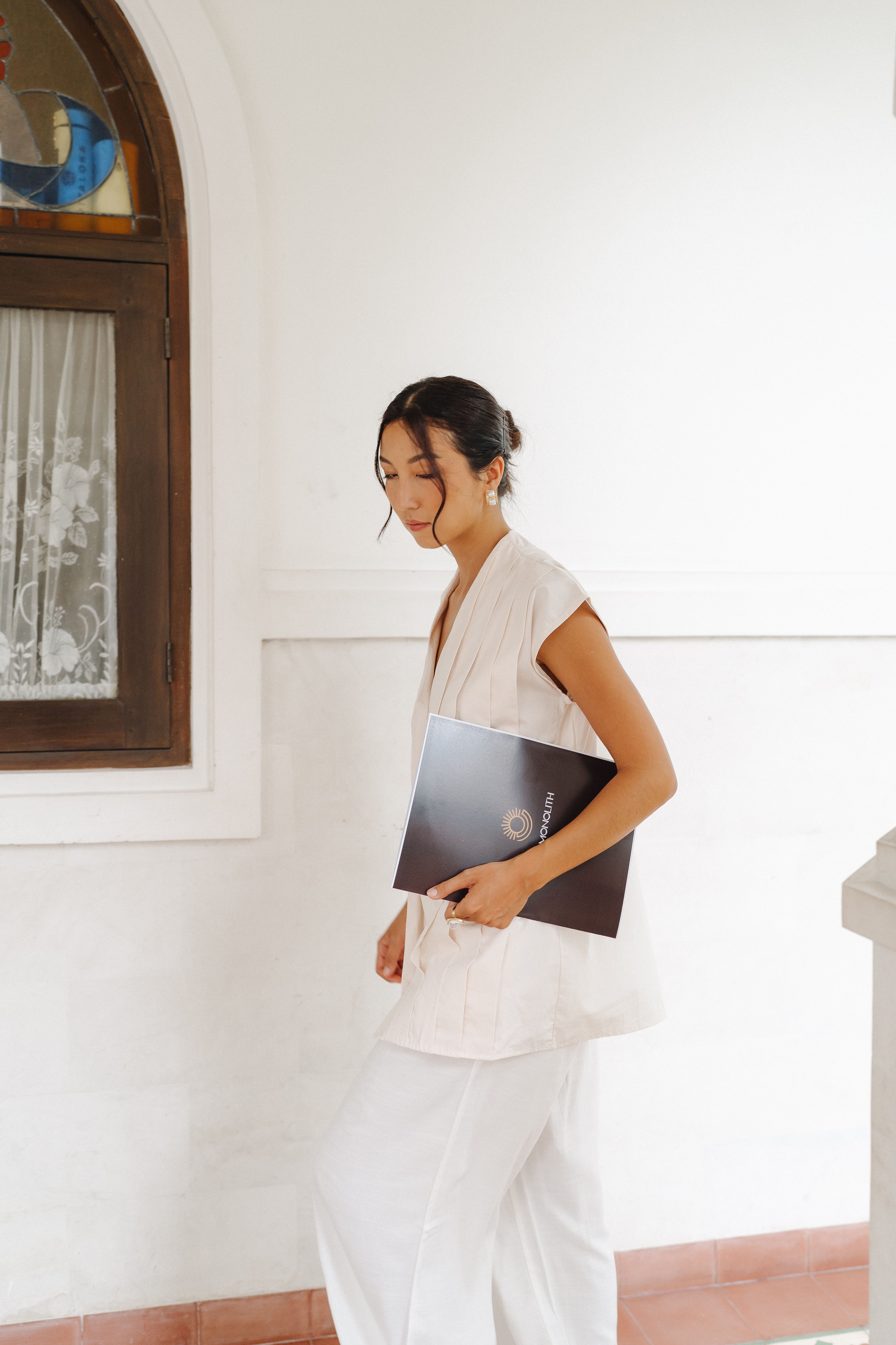 Lyra Top - Porcelaine