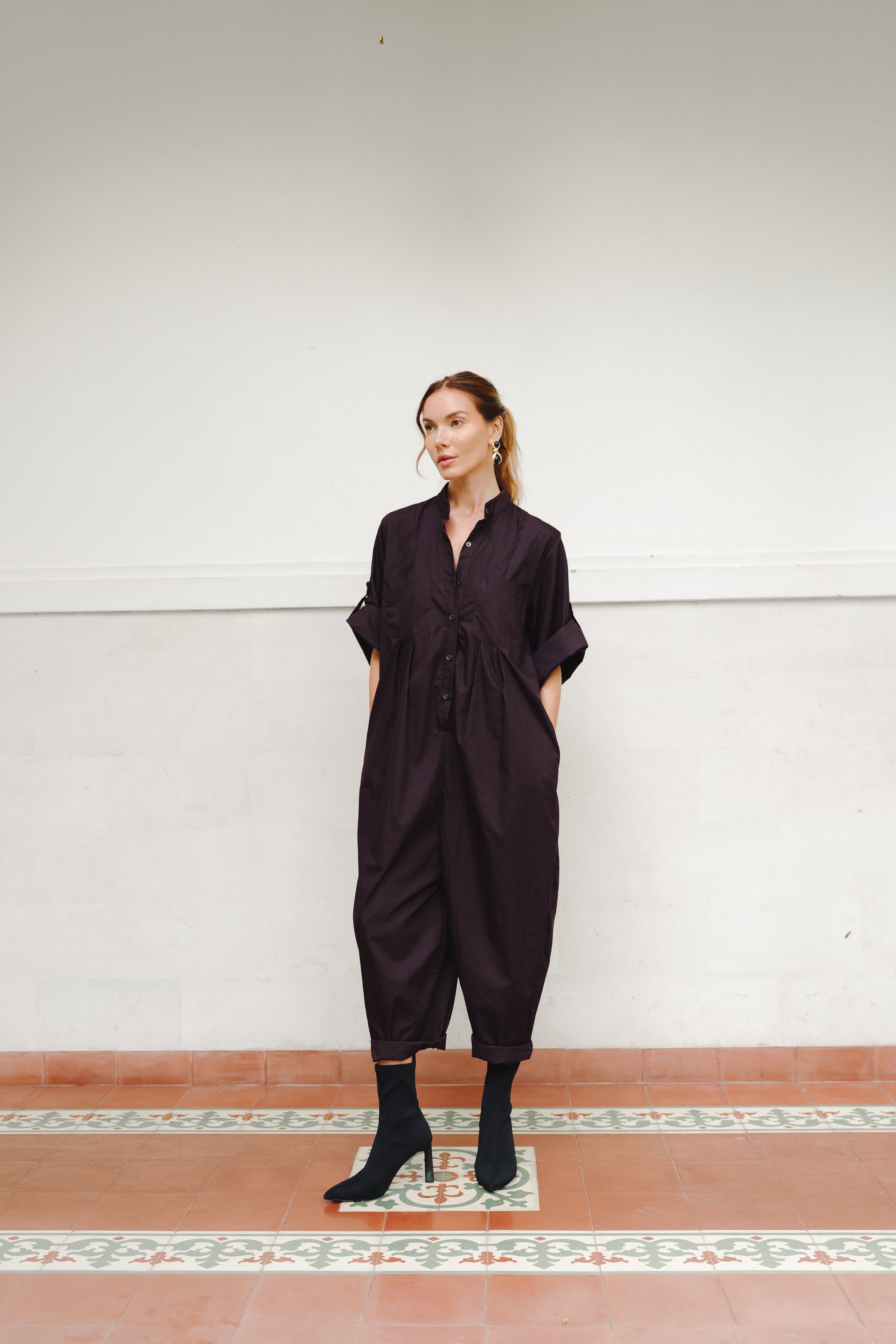 Eon Jumpsuit - Espresso