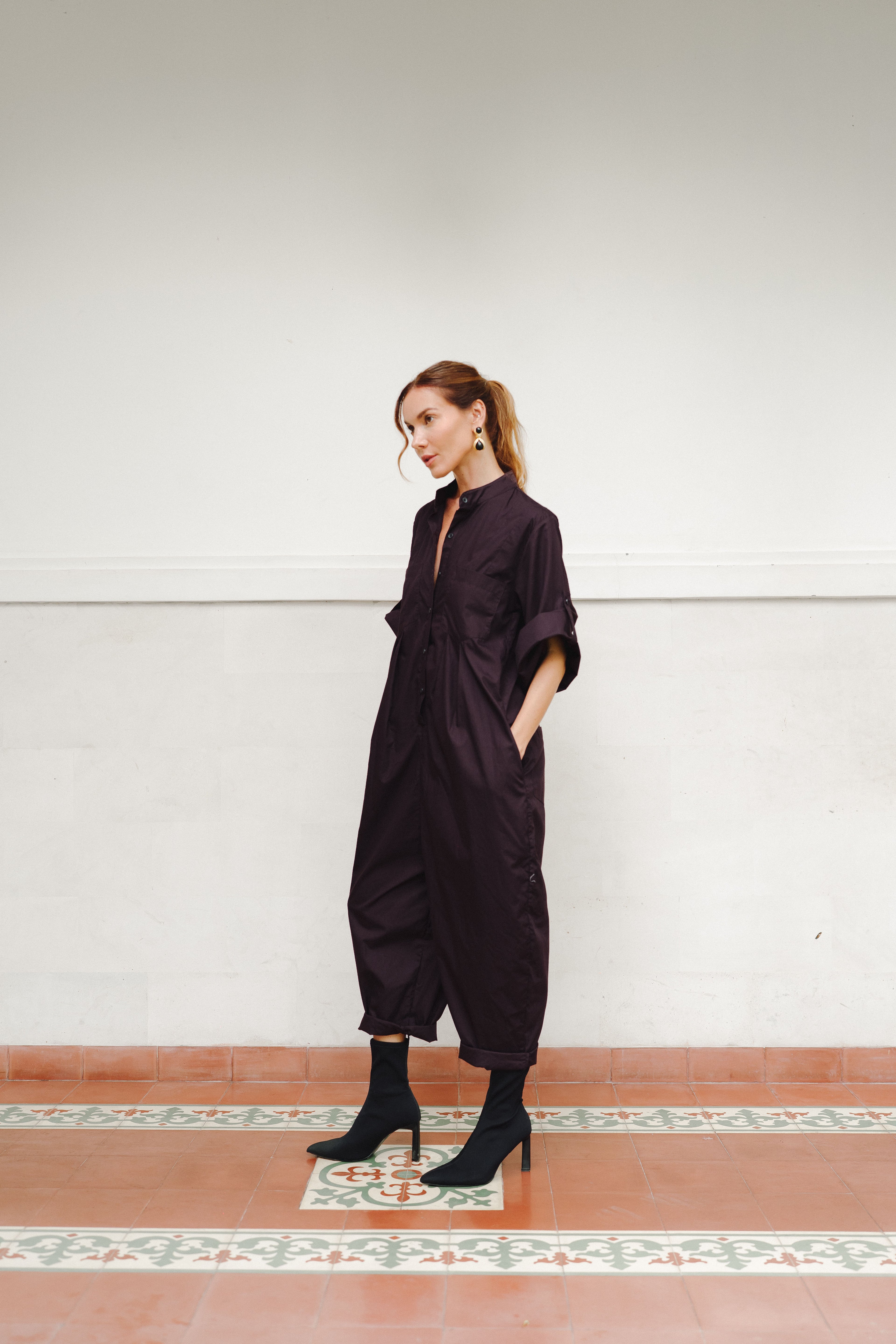 Eon Jumpsuit - Espresso