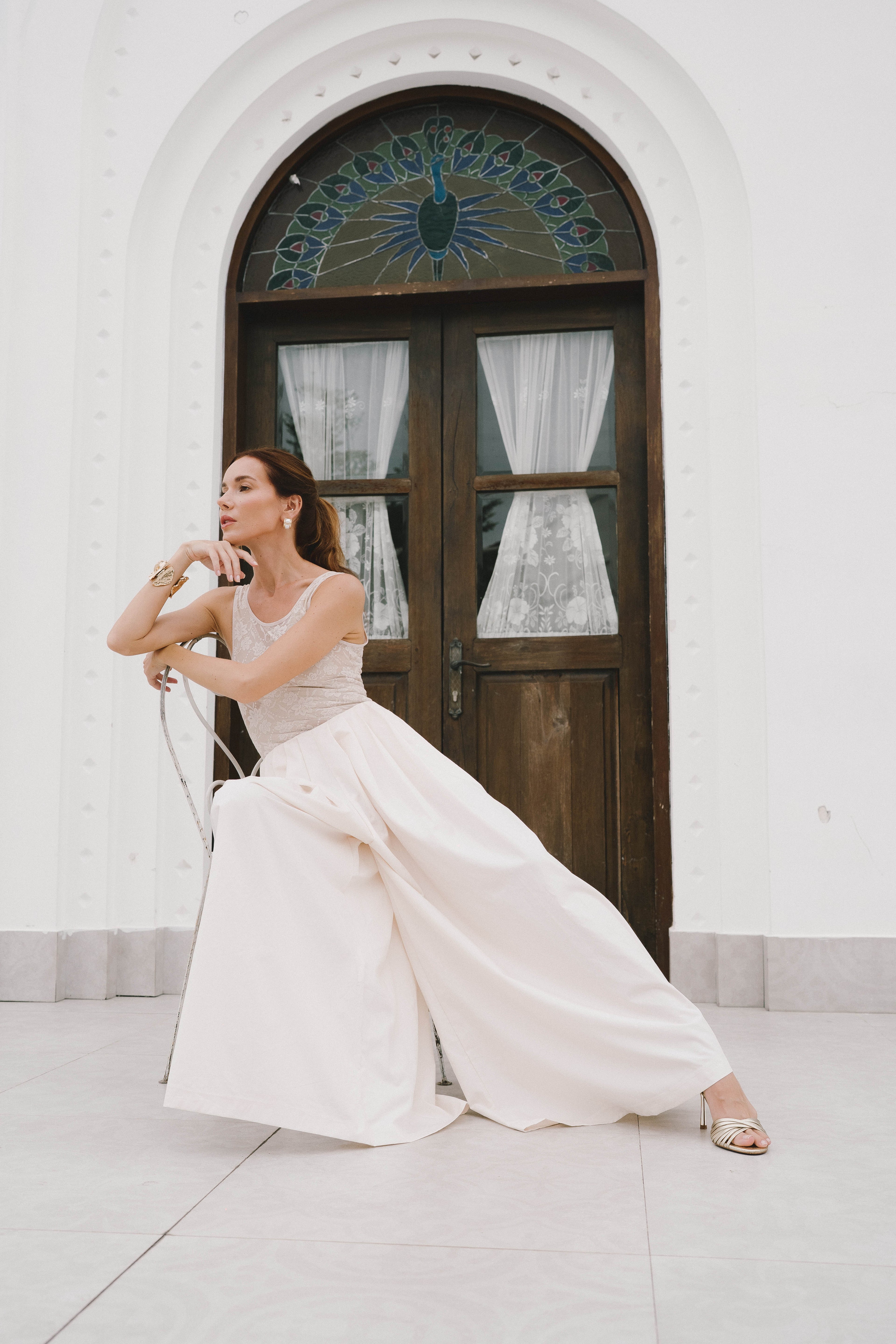 Chora Pants - Porcelaine