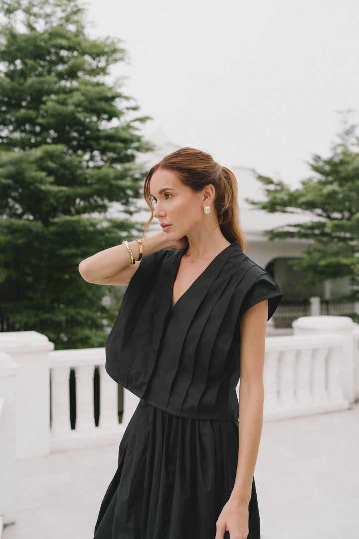 Klea Crop Top - Black