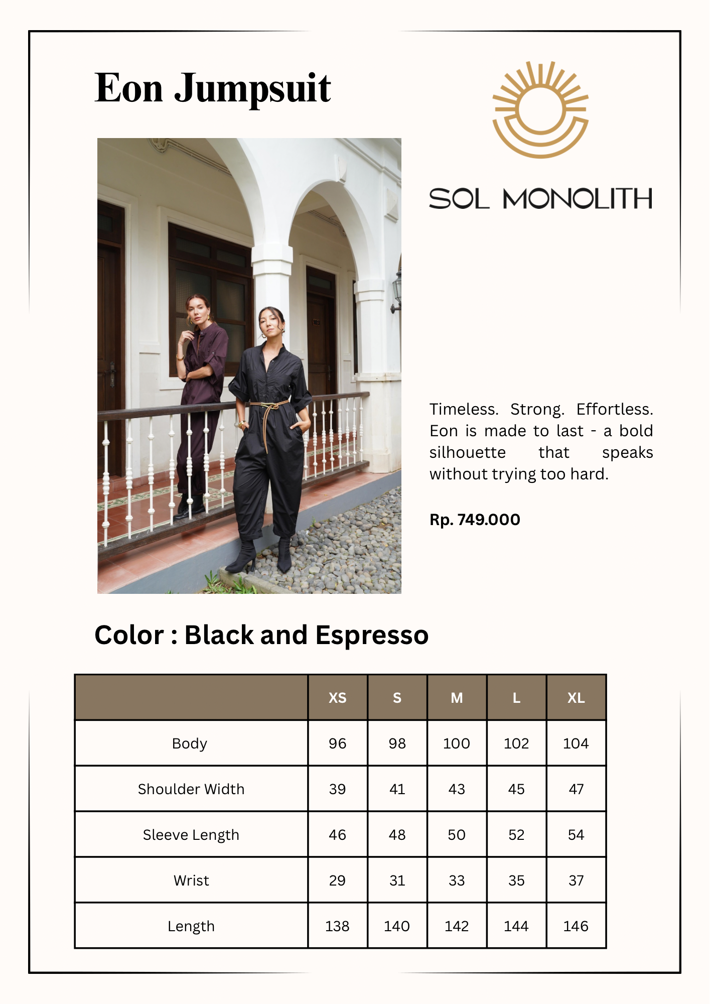 Eon Jumpsuit - Black